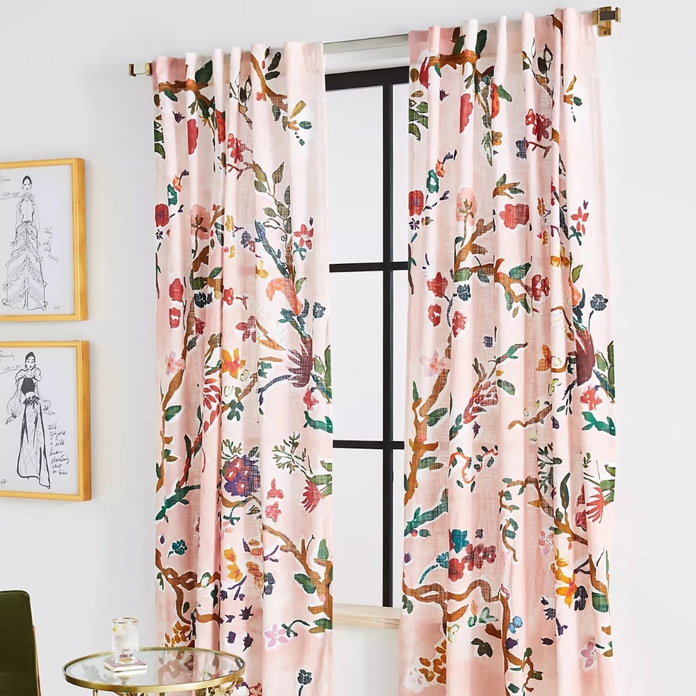Anthropologie Cecilia Curtains -  50" x 96" (price for 4-panel bundle)